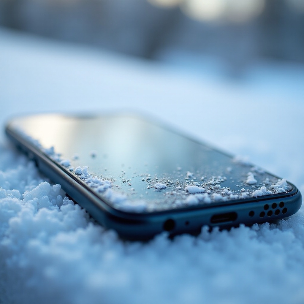 может ли холод навсегда повредить телефон