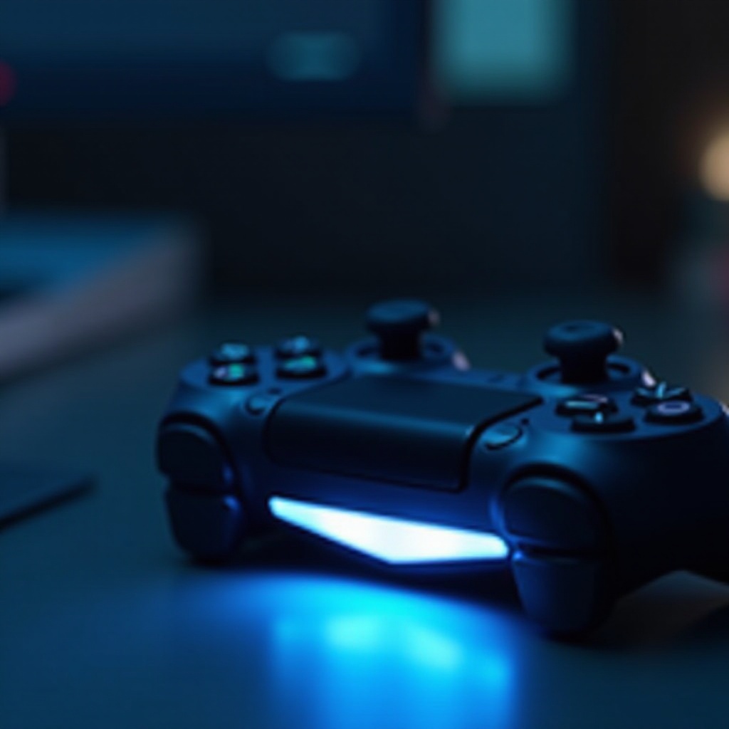 плаво трепераво светло на контролеру PS4