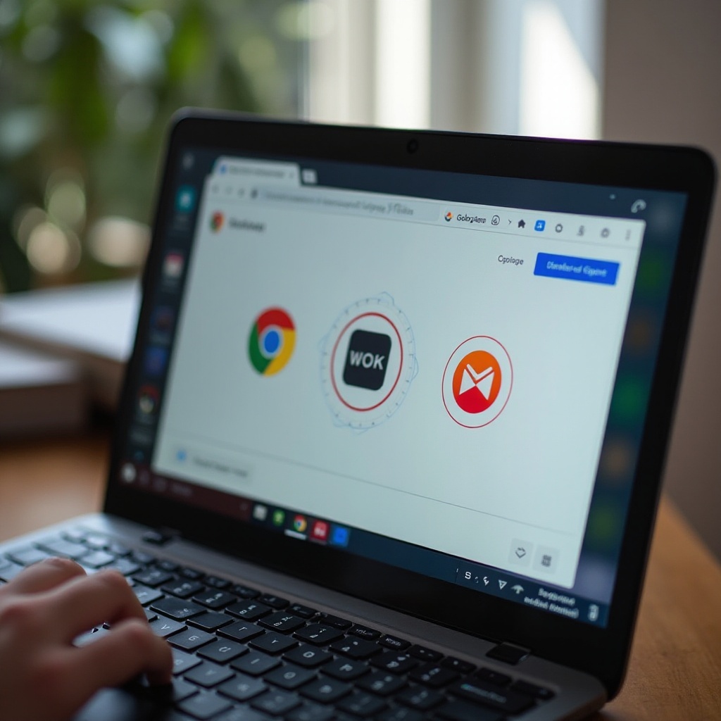како направити прилагођене логотипе на Google Chrome HP Chromebook-у