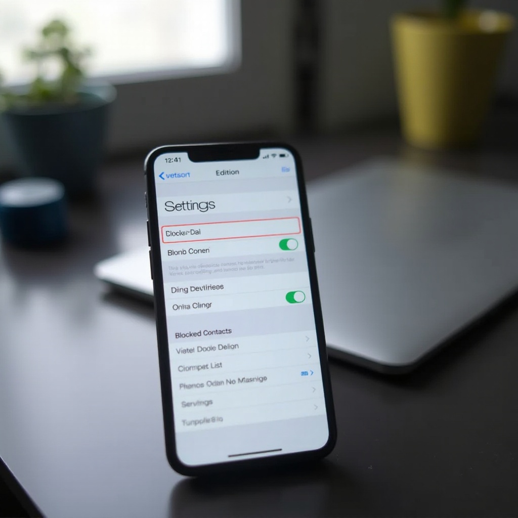 gdzie jest lista zablokowanych na iPhone