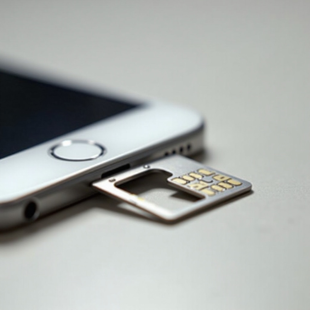 jak zmienić kartę SIM w iPhone