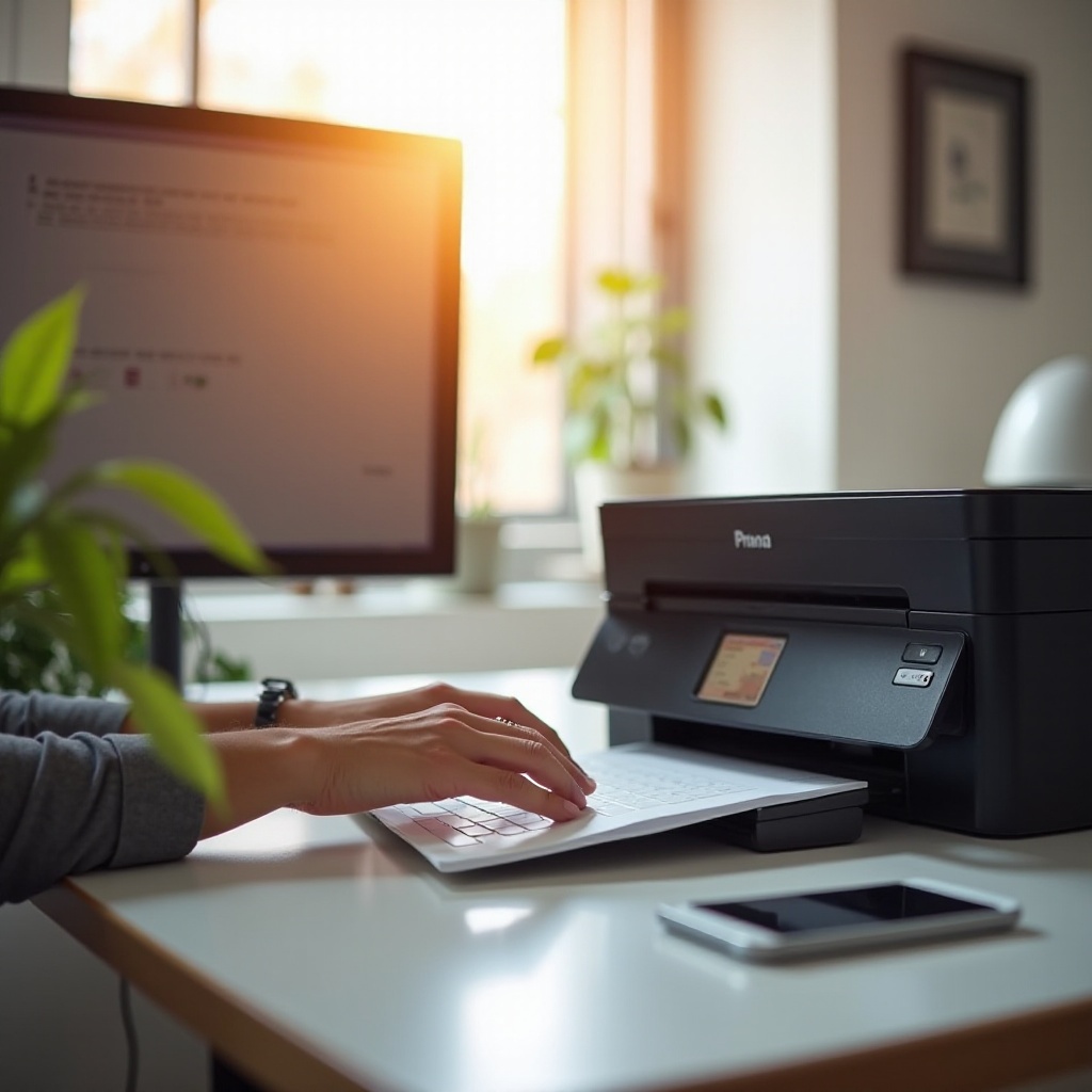 cum adaug o imprimantă pe computerul meu