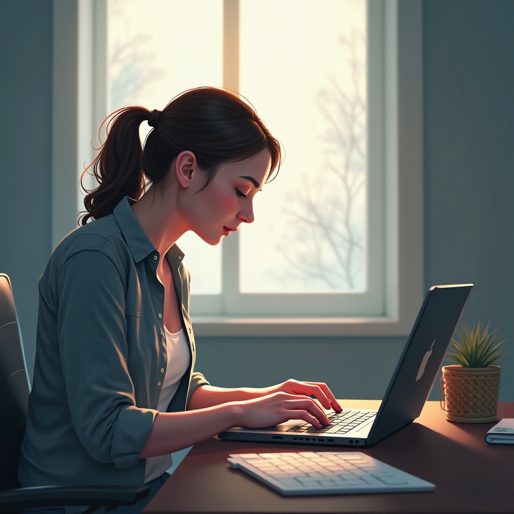 тъчпадът на лаптопа е заклещен