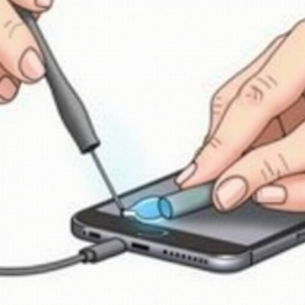 كيفية تنظيف مقبس الهاتف