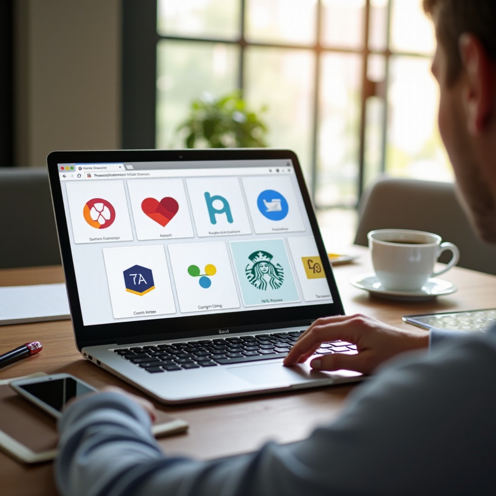 как создавать пользовательские логотипы на Google Chrome HP Chromebook
