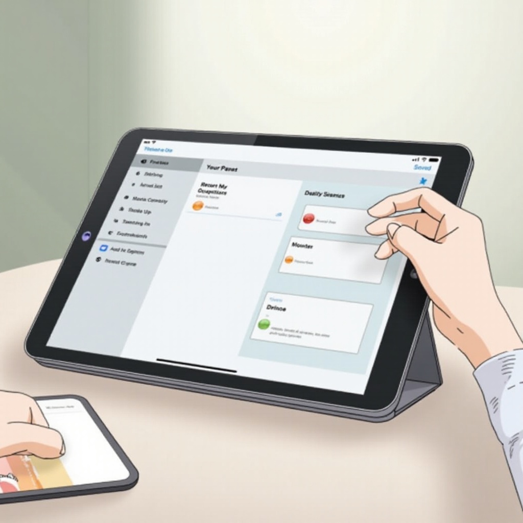 где иду скенирани документи на iPad